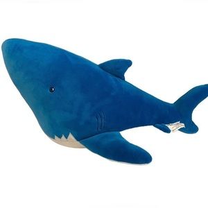 Weighted Shark Plush Pillow from Pillowfort